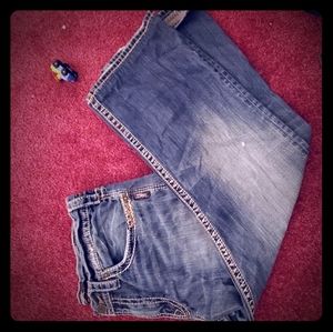 MENS! silver jeans